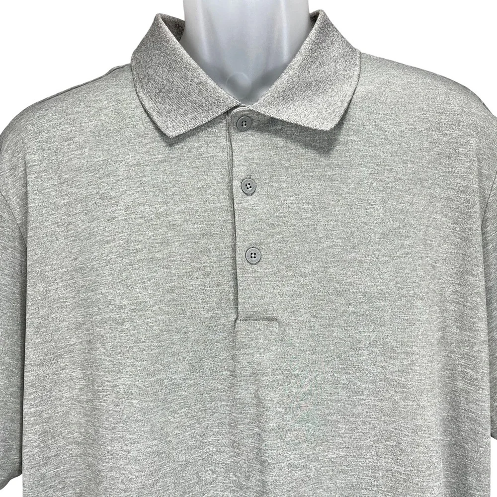 Adidas | Men’s XL |‎ Gray Golf Performance Polo Shirt UPF 50